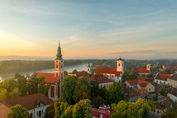 Blagovestenska church in Szentendre Hungary..Amazing view about the chatedral. This palce is a part of a beautiful old downtown near by Budapest