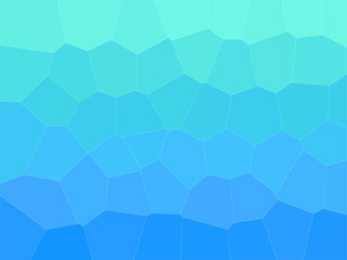 Obraz na płótnie Canvas Background from pastel blue hexagons. Background for design. Copy space