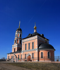 Fototapeta na wymiar Old stone orthodox christian cathedral