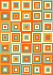 Abstract Geometric Pattern generative computational art illustration