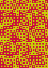 Abstract Geometric Pattern generative computational art illustration