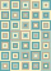 Abstract Geometric Pattern generative computational art illustration