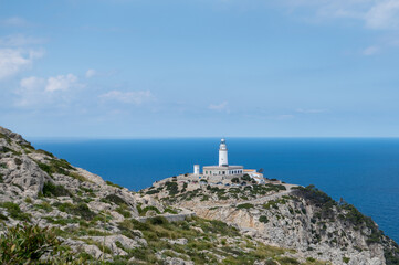 Fototapeta na wymiar Carrer Zona Formentor - Der Weg zum Cap de Formentor auf Mallorca