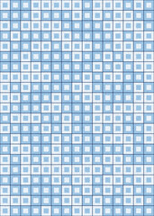 Abstract Geometric Pattern generative computational art illustration