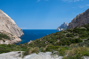 Fototapeta na wymiar Cala Bóquer - per Wanderung erreichbar / Mallorca