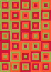 Abstract Geometric Pattern generative computational art illustration