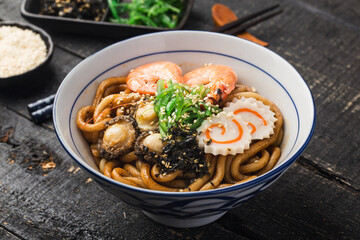Seafood Udon Ramen - Japanese flavor