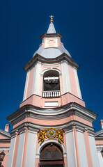 Saint Andrew's Cathedral was the last Baroque cathedral built in Saint Petersburg, Fragment. Russia