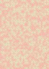 Abstract Geometric Pattern generative computational art illustration