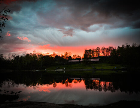 Still Water Sunset of Fire over Lake Paran
Lake Paran North Bennington Vt