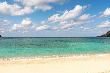 Fototapeta na wymiar 奄美大島の国直海岸　サンゴビーチ
