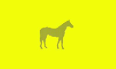 Horse Icon, Vector logo template