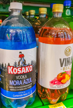 Buy Kosako Vodka Mora Azul Vina Real peach wine Mexico.