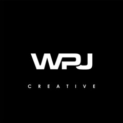 WPJ Letter Initial Logo Design Template Vector Illustration