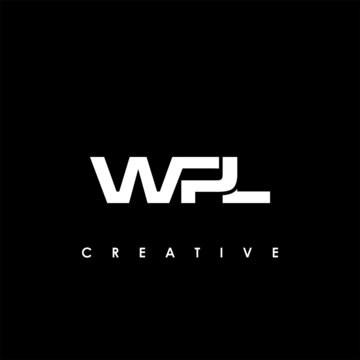 WPL Letter Initial Logo Design Template Vector Illustration