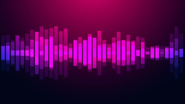 video, onda, equalizzatore, audio, voce