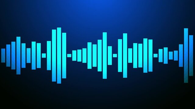 video, onda, equalizzatore, audio, voce