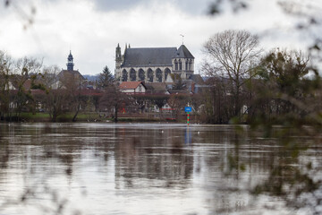 Fototapeta premium Collégiale de Vernon 