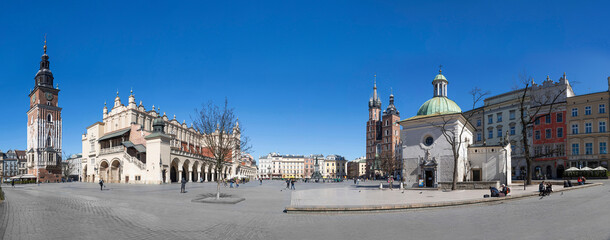 Kraków Rynek - obrazy, fototapety, plakaty