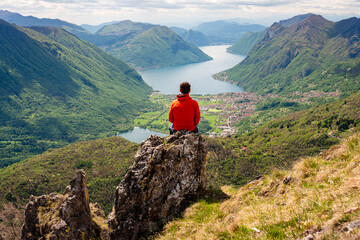 Lago di Lugano dal Rifugio Menaggio