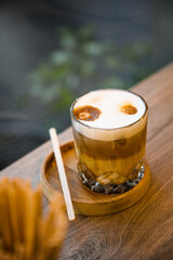 delicious coffee ready to drink