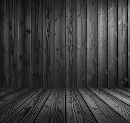 Abstract Charcoal background. Black wooden board texture, close up. Burnt wooden Board texture. Burned scratched hardwood surface.