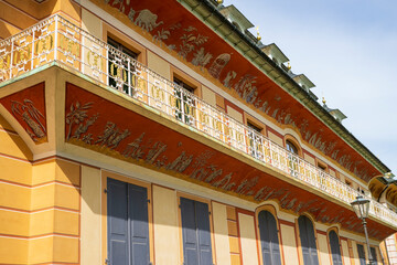 Obraz premium Schloss und Park Pillnitz