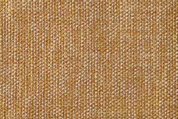 Fabric texture canvas. Cotton background. Detail close up for dress or other modern fashion textile print. Beige and orange textured design.