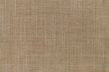 Fabric texture canvas. Cotton background. Detail close up for dress or other modern fashion textile print. Beige textured design.