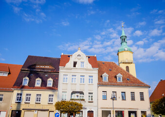 Fototapeta premium Stadtkirche von Bischofswerda in Sachsen
