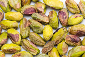 Pistachos naturales secos sin cascara y sin sal