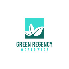 Natural Green leaf ecology nature element vector,Green ecology logo vector icon illustration, Abstract Green Leaf Logo design vector template.