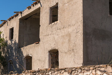 ruined farmhouse in southern Spain