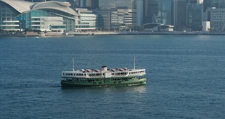 Star Ferry on the bay