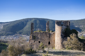 Ch&acirc;teau de Montialoux, Valdonnez, Loz&egrave;re