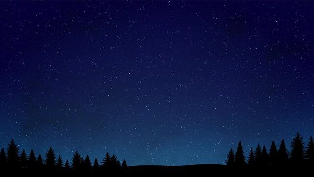 星空 瞬き