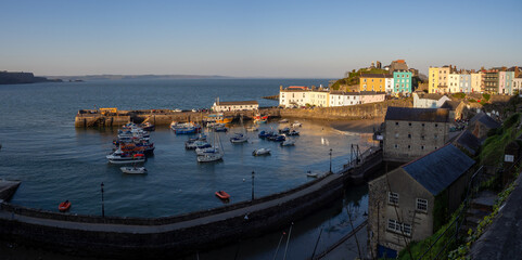 Tenby Seafront, Tenby, Pembrokeshire, Wales, United Kingdom