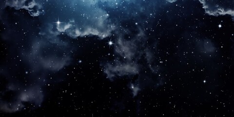 STARRY SKY  STOCK IMAGE BLACK BACK GROUND