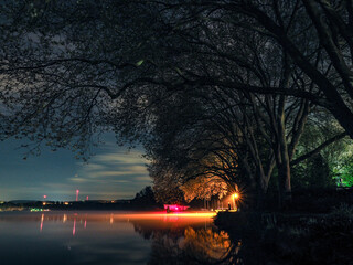 Baldeneysee bei Nacht