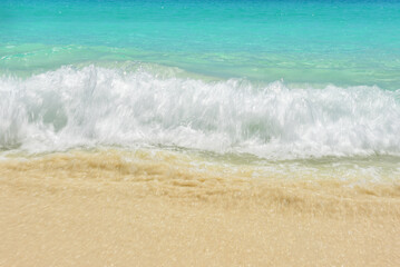 Fototapeta na wymiar Tropical Beach, Perfect Tropical Island Paradise Beach,selective focus