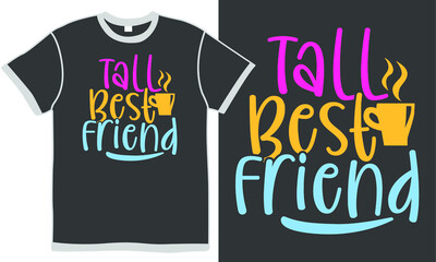 tall best friend, friendship breakfast gift, best friend hot drink gift idea 