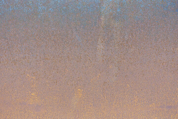 Métal oxydé et rouillé