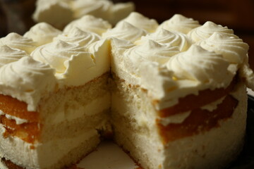 cake with cream
