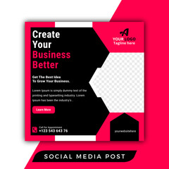 make your business better social media post 