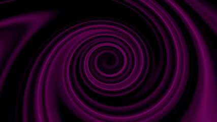 Abstract 3d render swirl with twisting lines in constant rotation effect. Ring energy sucks in spatial matter. Dynamic blurry stripes powerful tornado with view from inside.