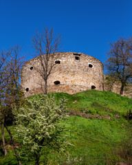 Terebovlia castle in Ternopil region. Ukraine