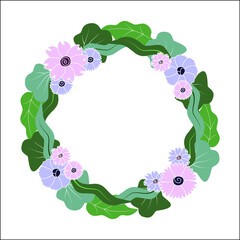 Floral wreath