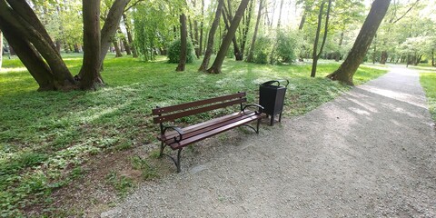 Ławeczki Ławka Paek Alejka Parkowa 