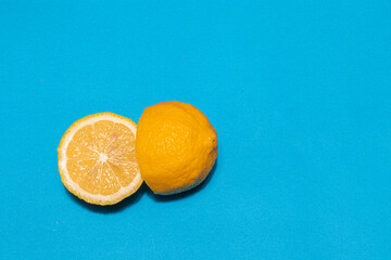 orange and lemon