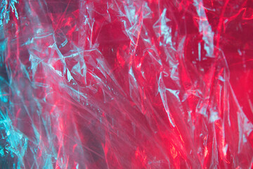 red and blue abstract